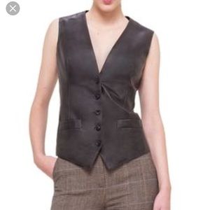 Akris Bello lambskin vest